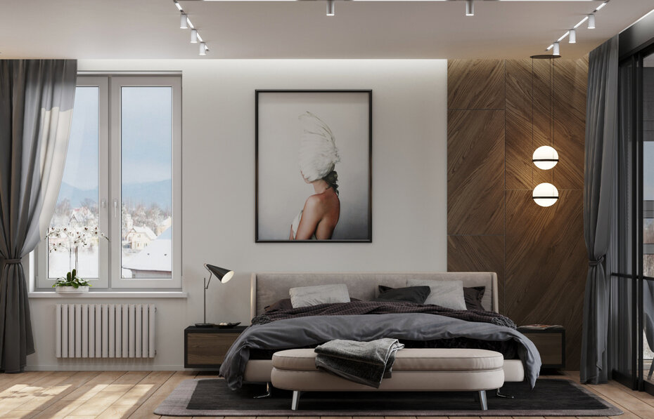 Необычные идеи освещения спальни: удивительные светильники в оригинальном интерьере