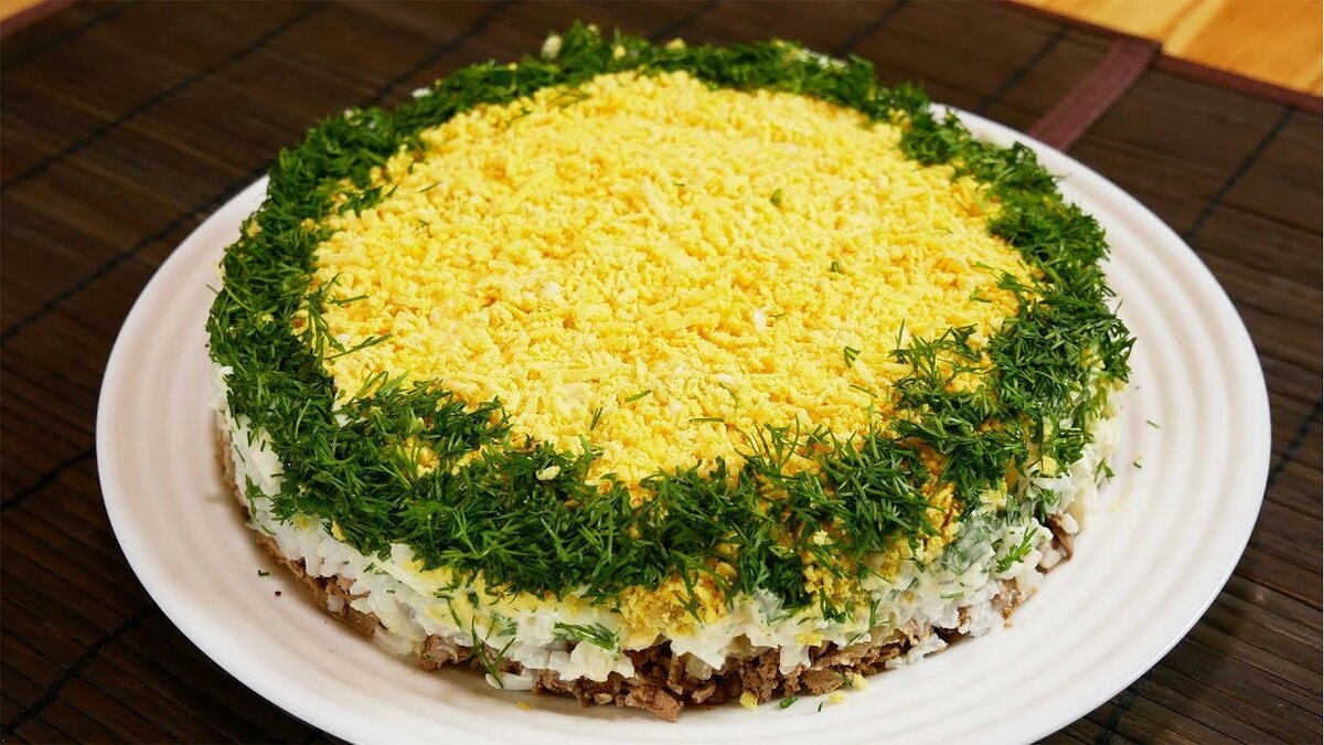 Очень Вкусный Салат На Любой Случай.На праздничный стол и просто на любой день.