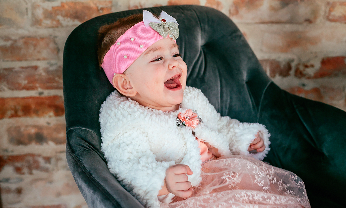 Мирослава Соловьёва, маленькая подопечная фонда "Алёша"