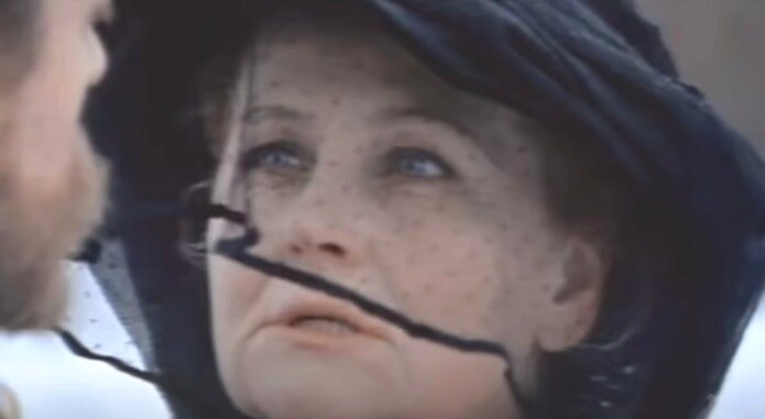 Супруга Николая II в фильме "Агония", кадр из фильма.