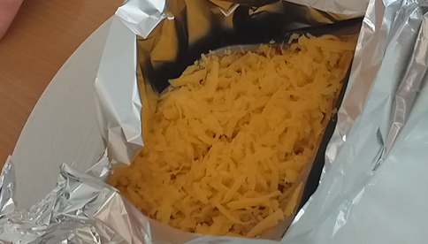 Скумбрия в фольге перед запеканием