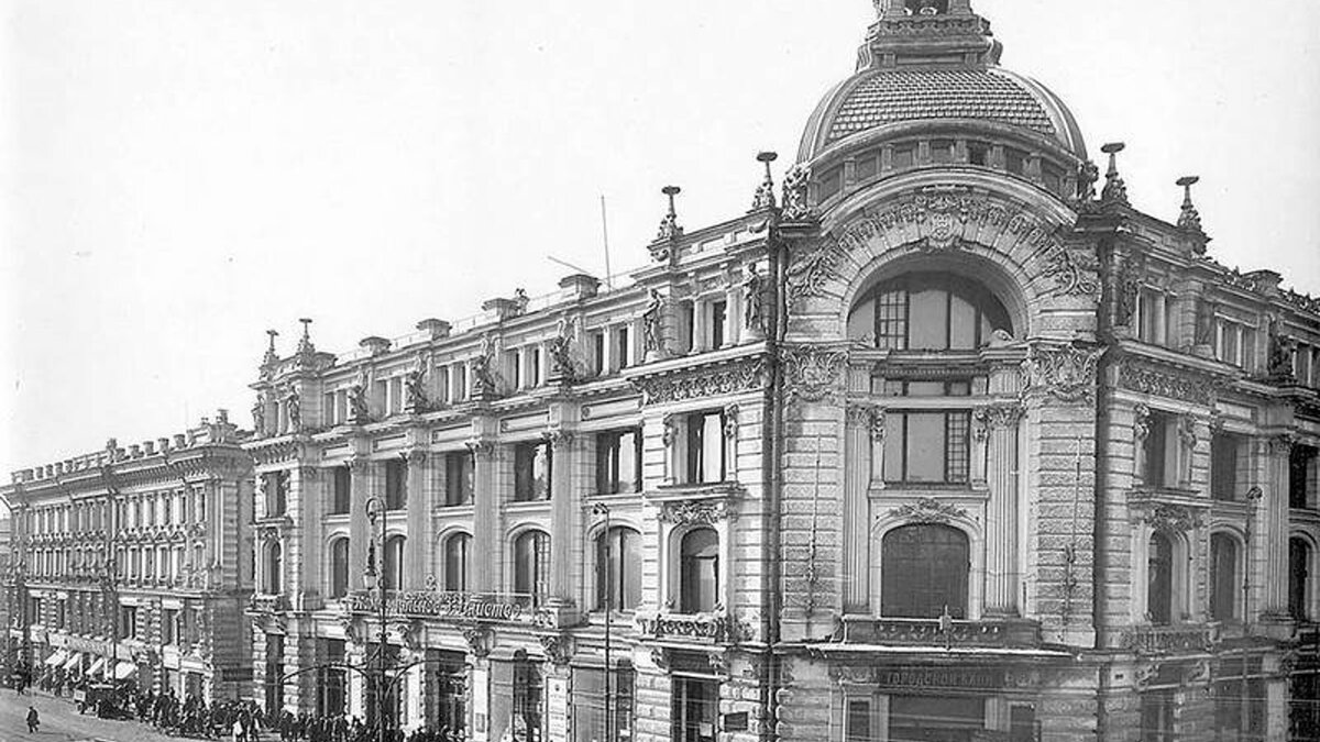 Доходный дом Хлудовых до перестройки, изображение заимствованно из https://clck.ru/avtfC