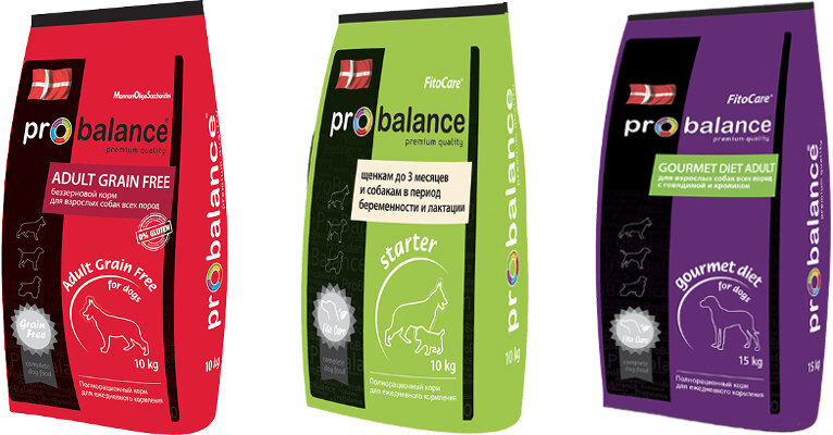 Корм для собак Probalance. Источник: petobzor.com