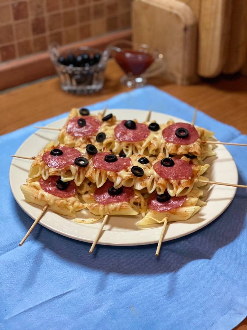 Макароны на шпажках | Овкусе.ру - Ежедневная готовка в радость! Пошаговые  рецепты с фото | Дзен