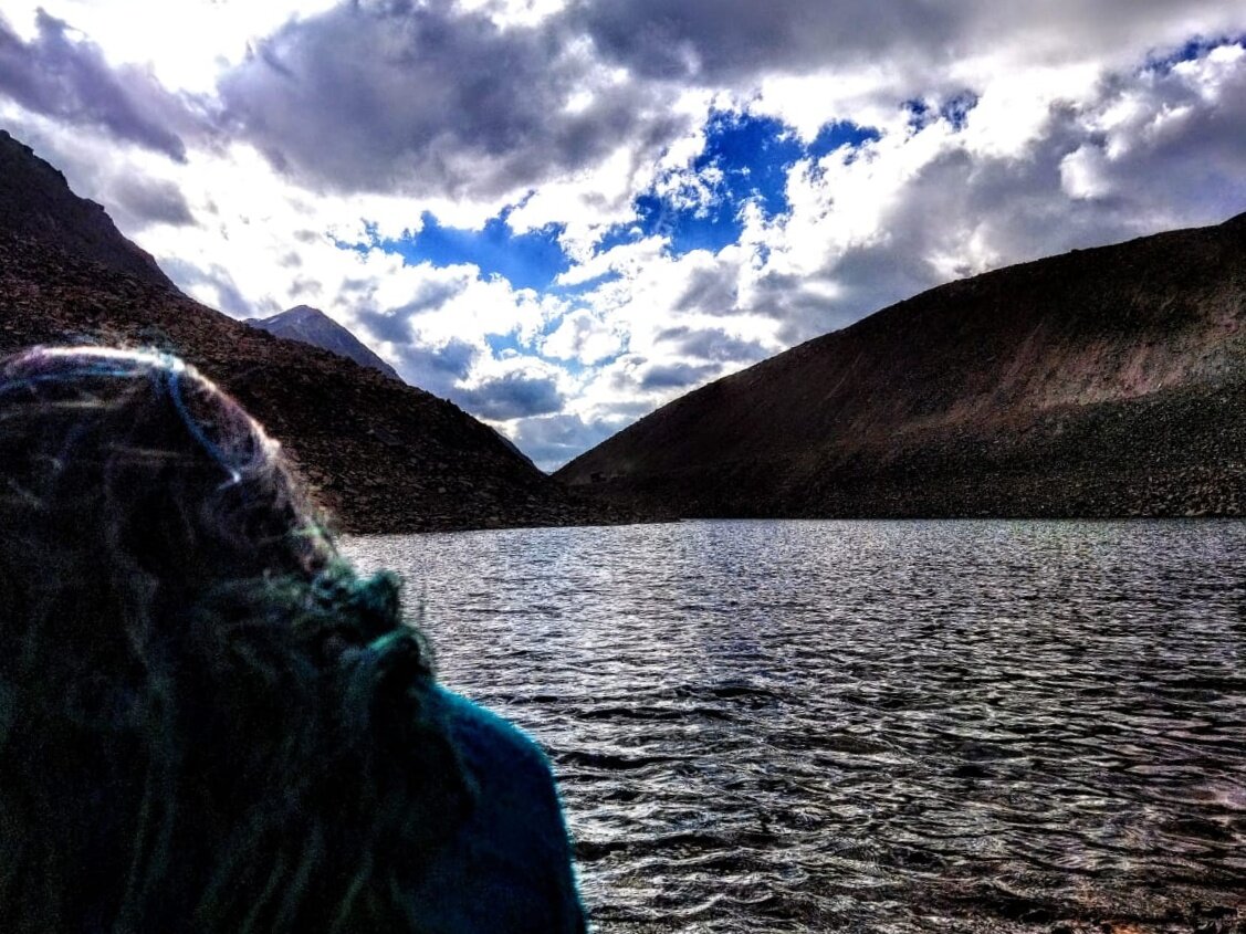 «Suraj Tal» или «Surya Tal» lake (озеро Сурадж Тал), август 2021