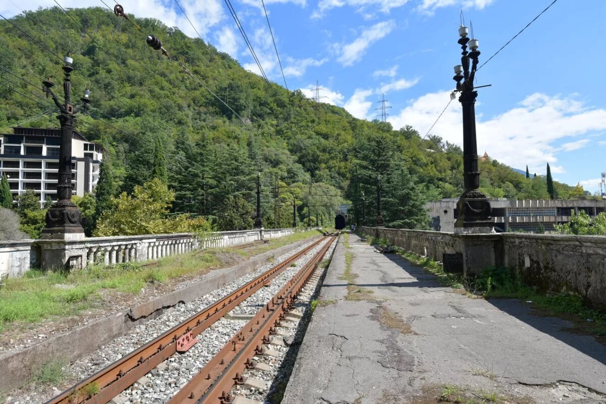 вокзал в гагре старое