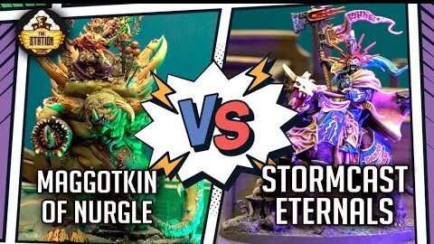 Maggotkin of Nurgle vs Stormcast Eternals | Репорт 2000 pts | Age of Sigmar