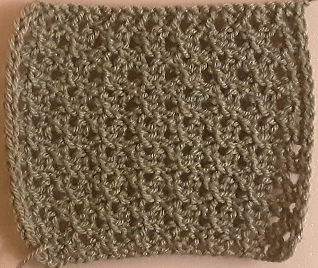 Изнаночная сторона узора.