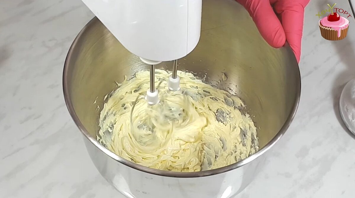 Приготовление крема чиз