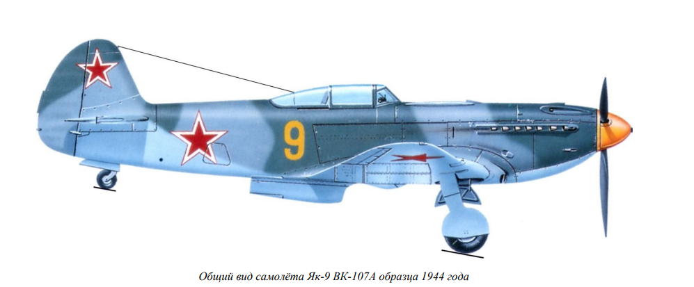 Истребитель, который сделал все немецкие самолёты в 1944-1945 году. История Як-9У ВК-107А