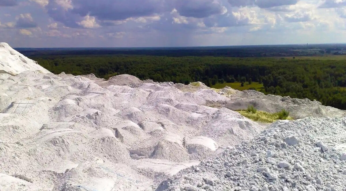 фосфогипсовая гора в воскресенске