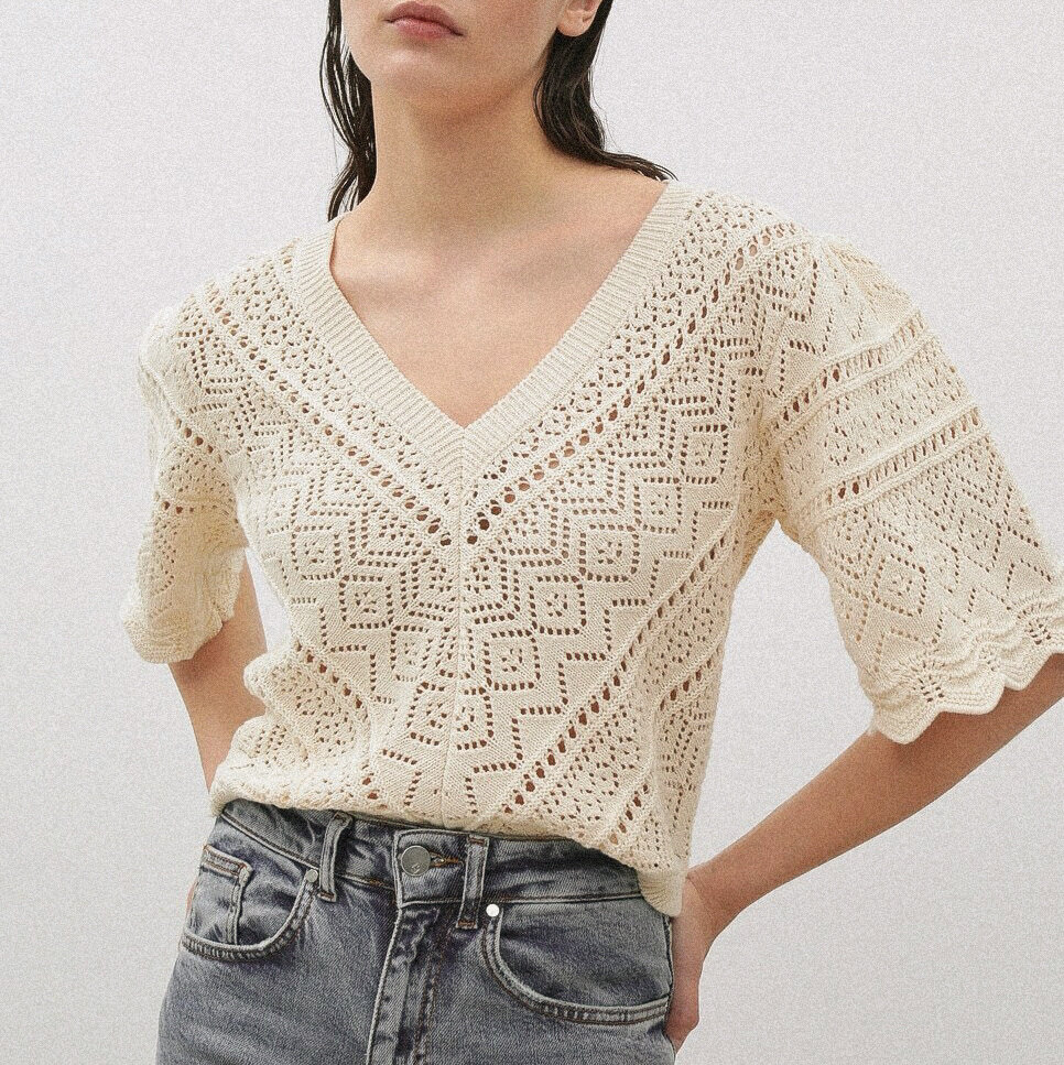 Вязаная блуза Формула Джовен