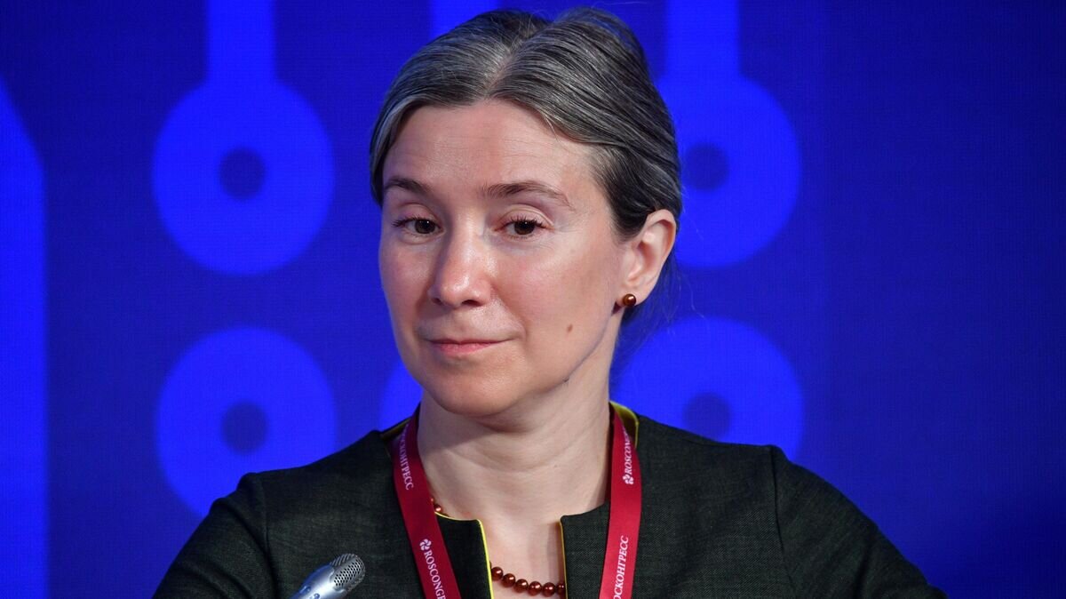    Политолог, кандидат политических наук Екатерина Шульман на Петербургском международном экономическом форуме - 2021© РИА Новости / Евгений Биятов