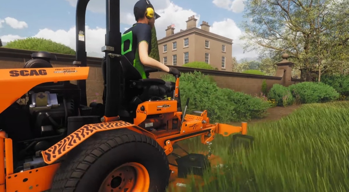 Lawn Mowing Simulator бесплатно на Epic Games. | НОВОСТИ ИГР И КИНО | Дзен