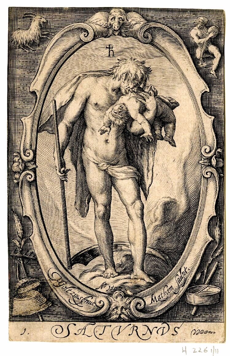 Сатурн, кстати, ел своих детей