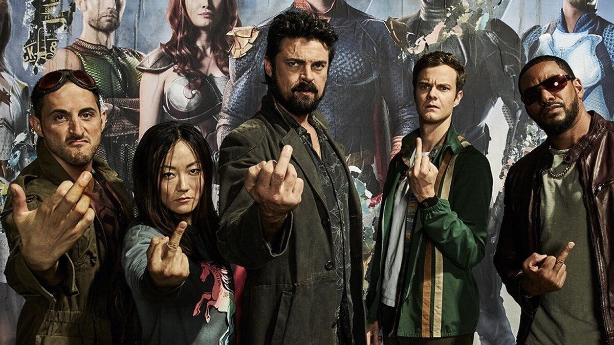 Промо-постер к сериалу "Пацаны". Собственно, сами "Пацаны".