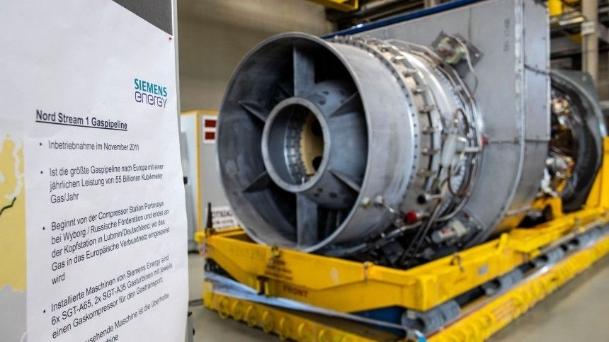 Siemens сейчас не может проводить плановый ремонт турбин газопровода “Северный поток”.