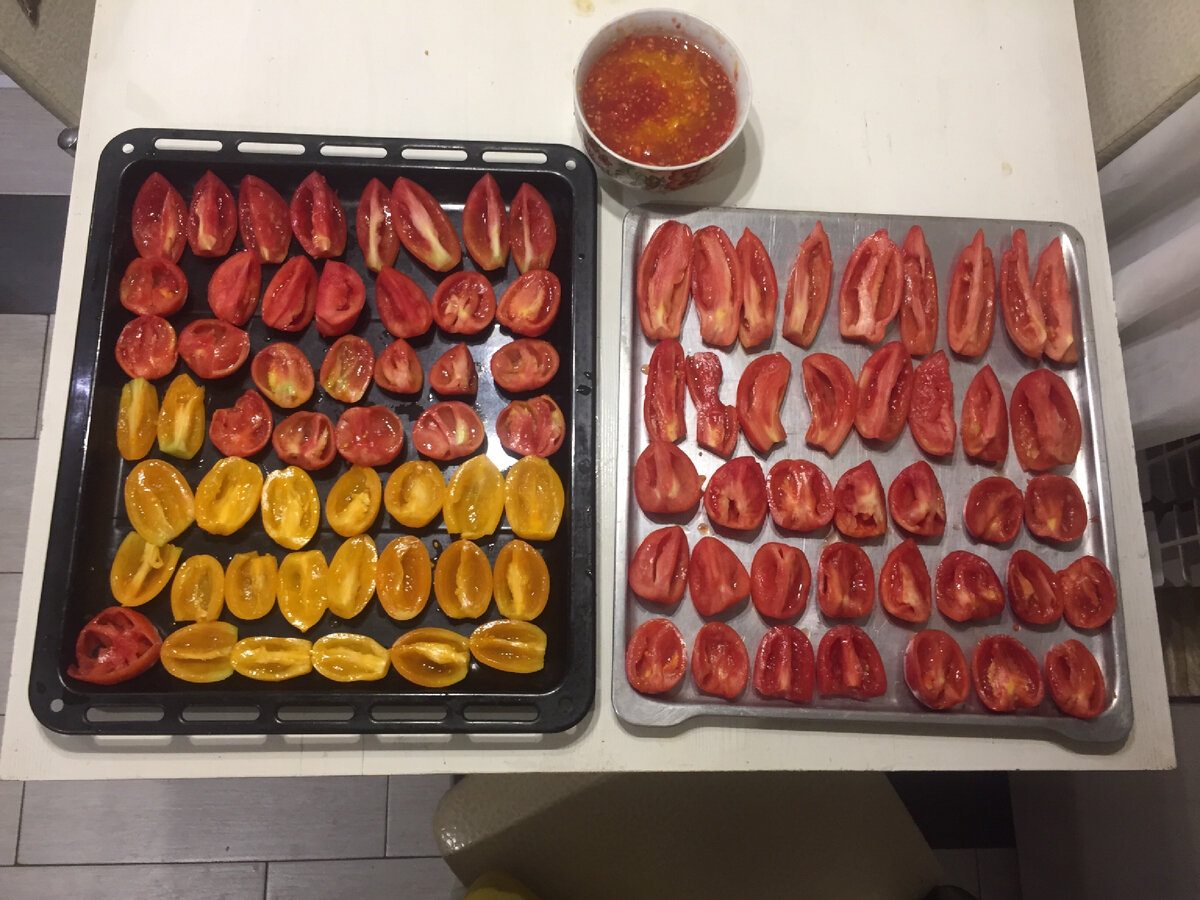 "Разделанные" помидоры