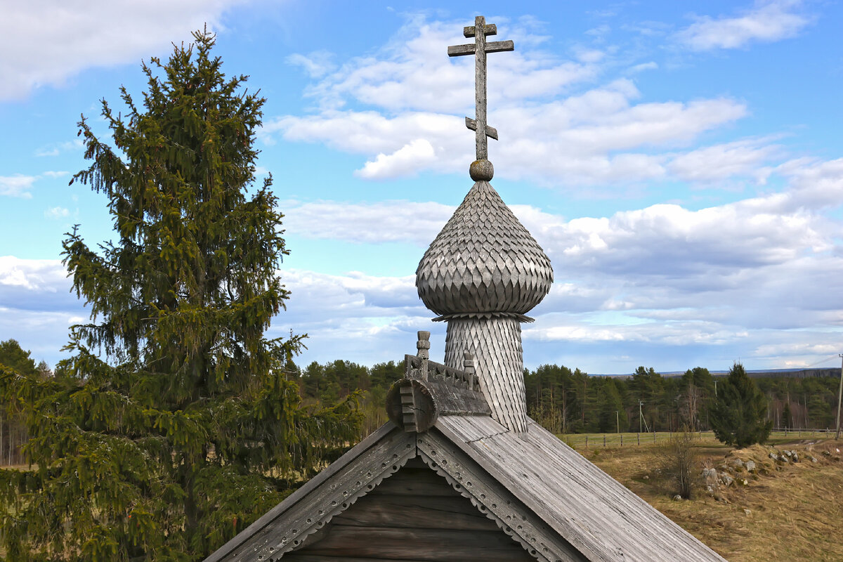 Часовня памяти в Карелии