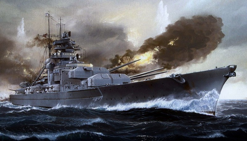 Согласно Версальскому договору, ознаменовавшему поражение Германии в Первой мировой войне, этой стране запрещалось строить боевые корабли.-3