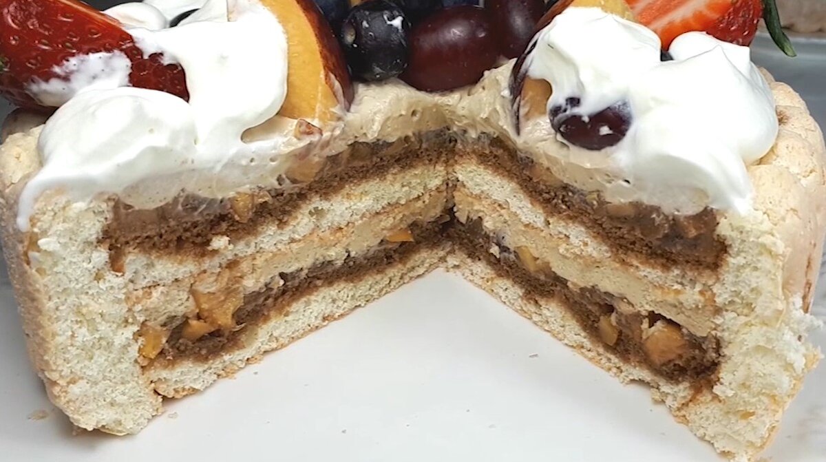 Малиновый муссовый торт с желейной прослойкой рецепт с фото пошагово