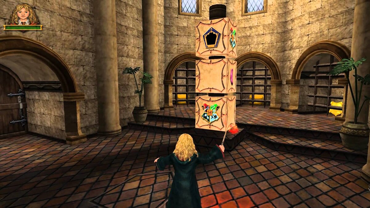 Игра "Гарри Поттер и Узник Азкабана. Экзамен по Трансфигурации, персонаж - Гермиона Грейнджер. Источник - Pikabu.ru