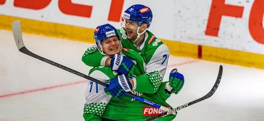 «Салават Юлаев» одержал победу над ХК «Авангард» 4 октября 2022 года hcsalavat.ru