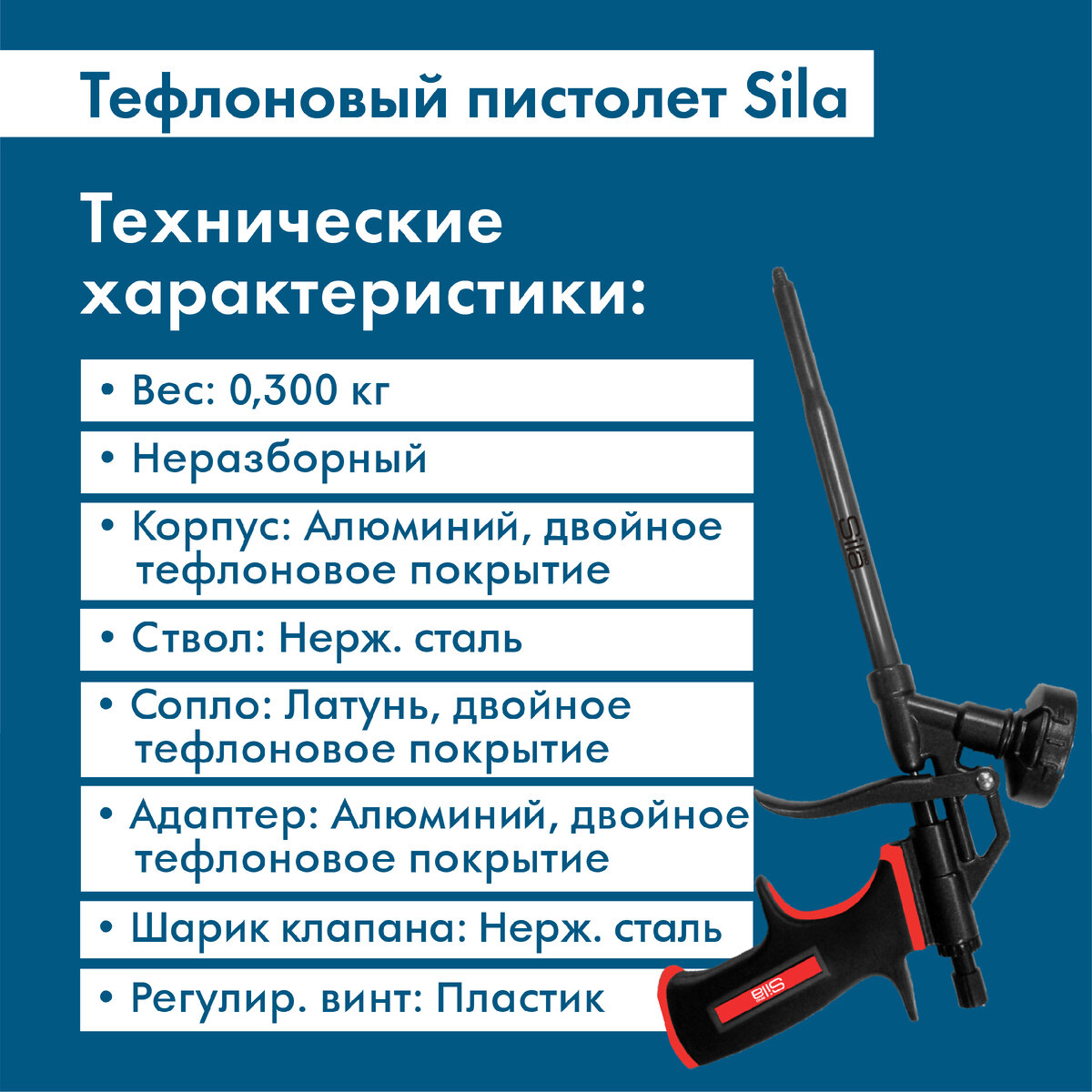 Обзор бюджетных пистолетов для монтажной пены