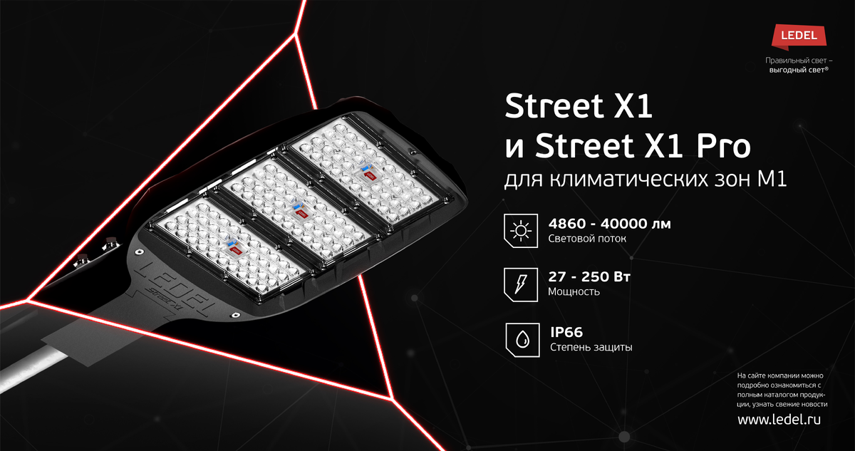 Светильники Street X1 и Street X1 Pro выдержали все испытания! 