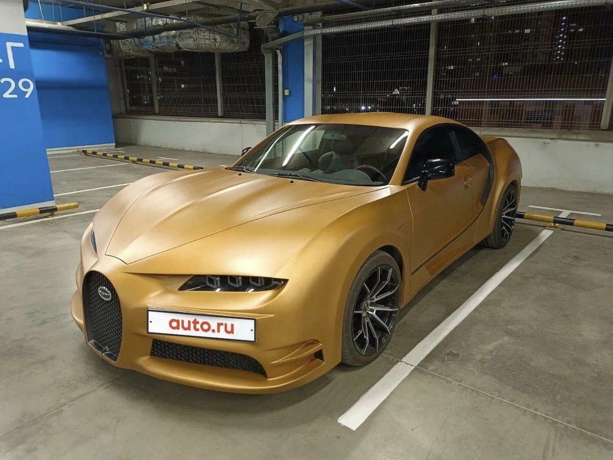 Bugatti Chiron 2018 салон