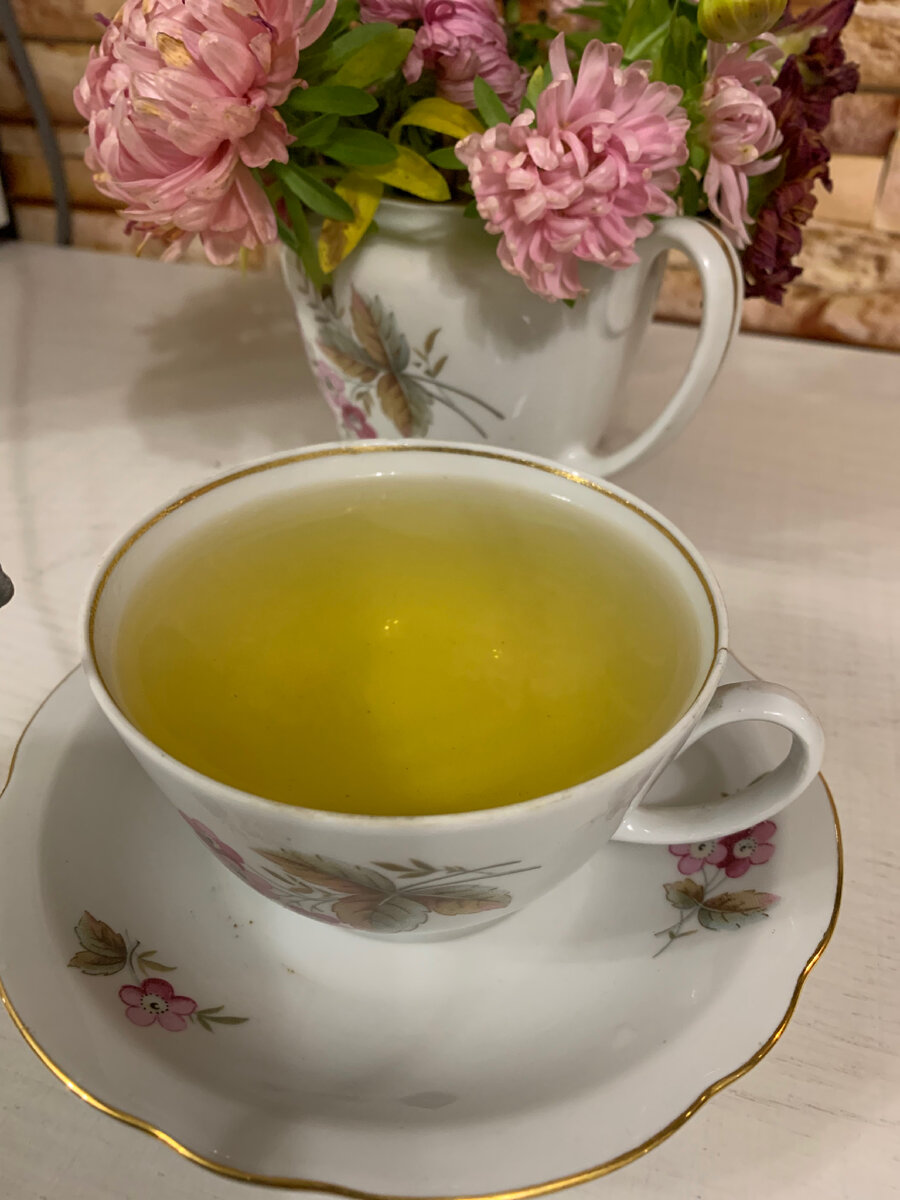 Чай из сушёных плодов боярышника 