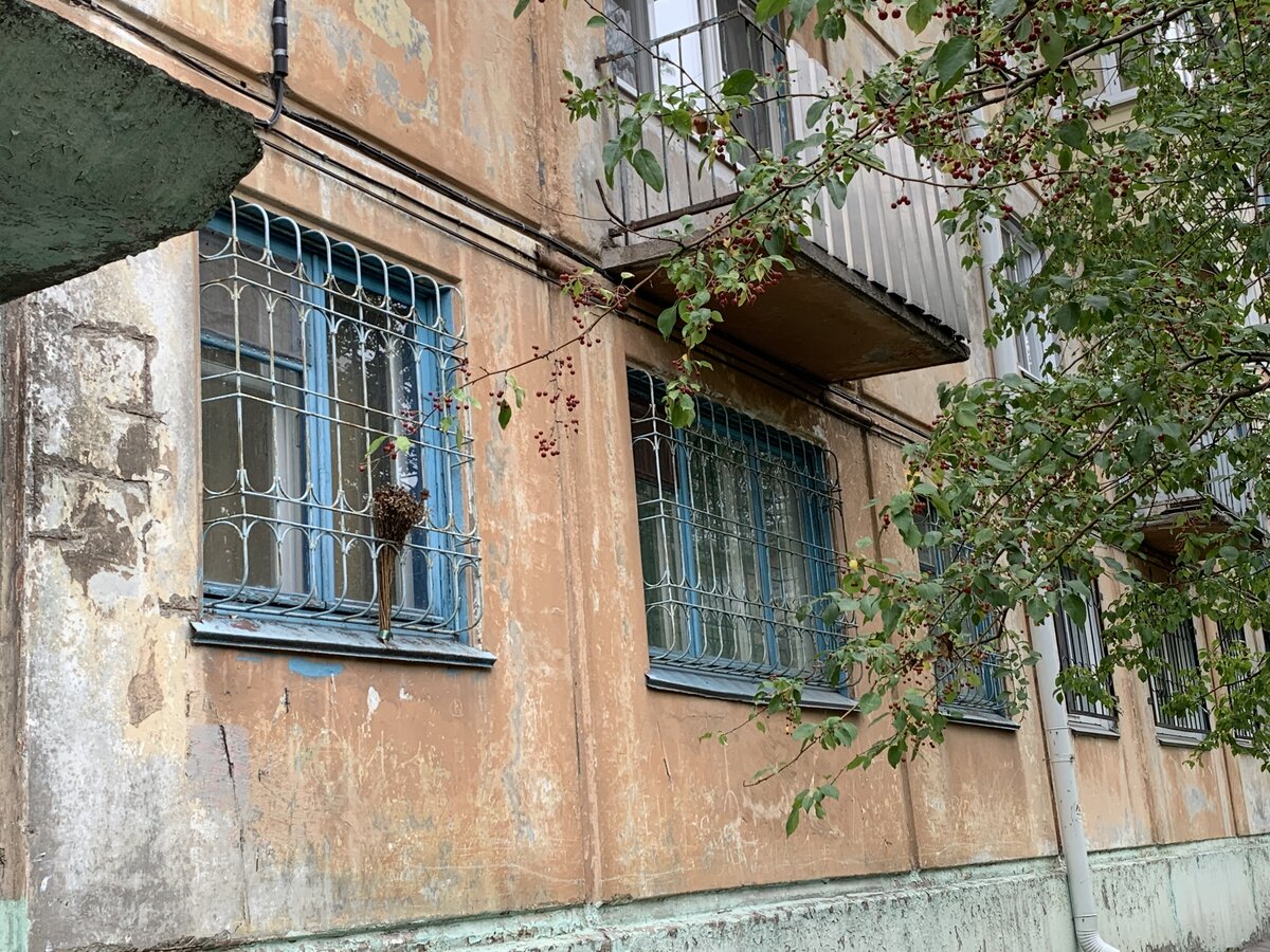 Окна квартиры, где жил Летов