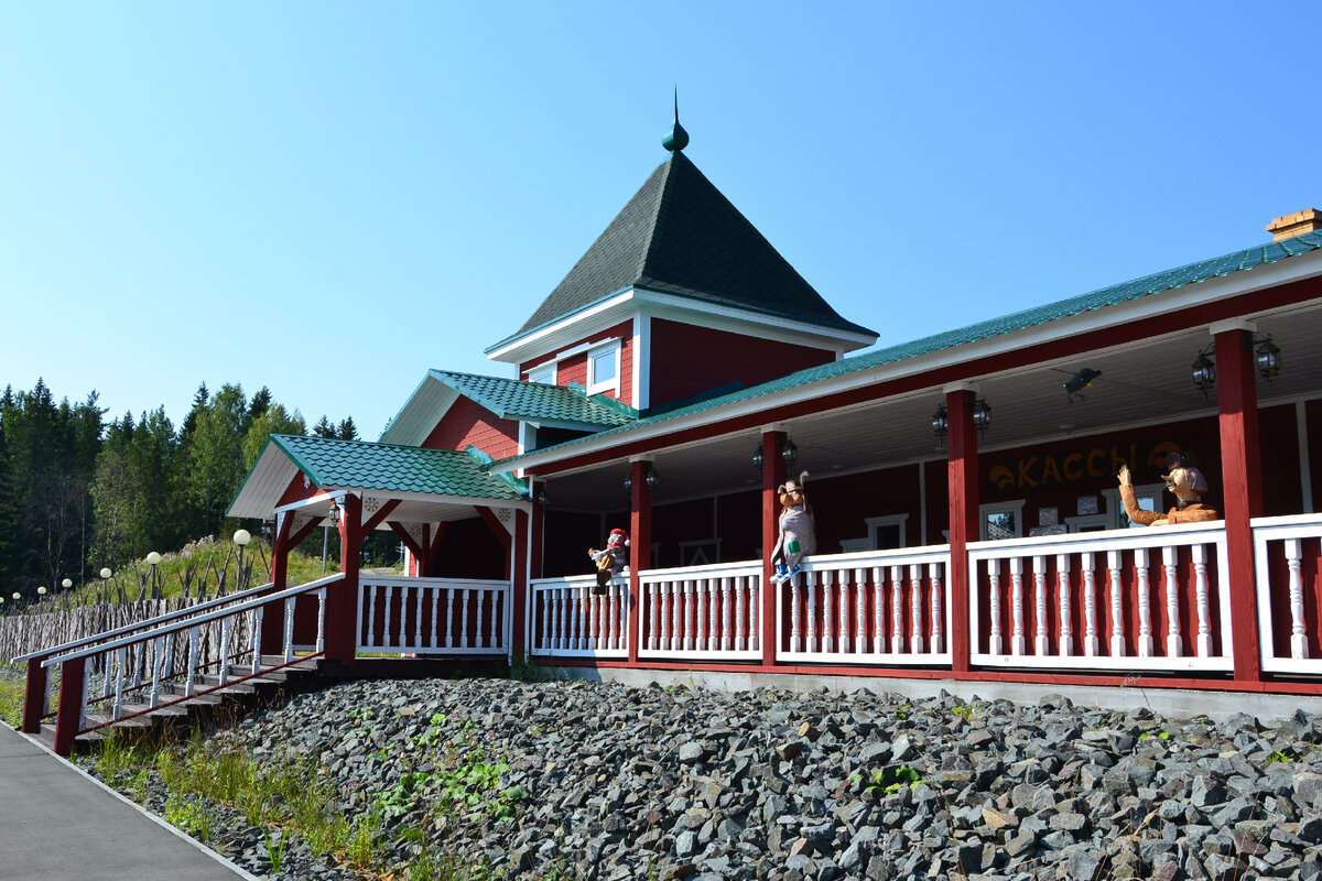 Главный вход на территорию