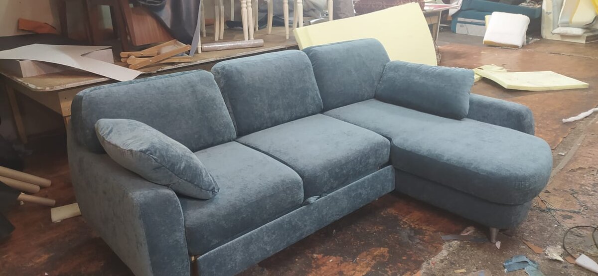 Диван фабрики 8 марта после перетяжки