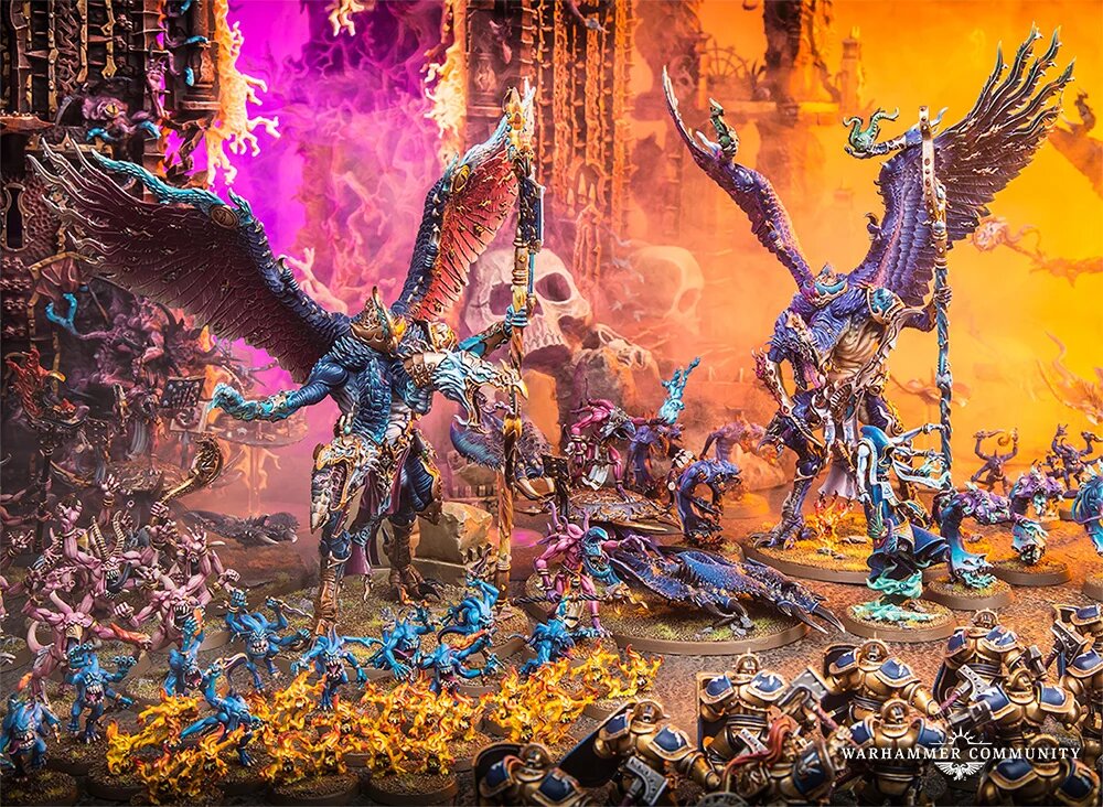 Ужасы Тзинча на поле боя