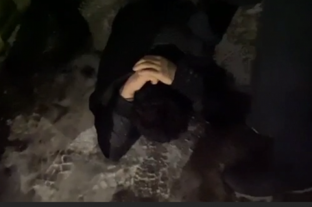    Появилось видео задержания организатора канала для миграции в Петербург