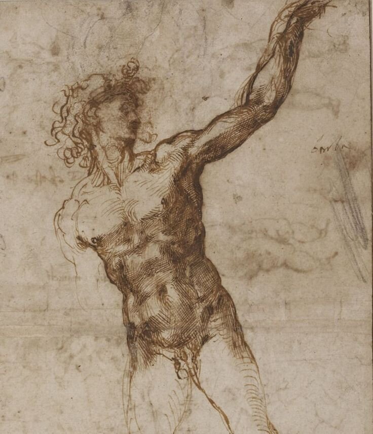 Микельанджело. Набросок