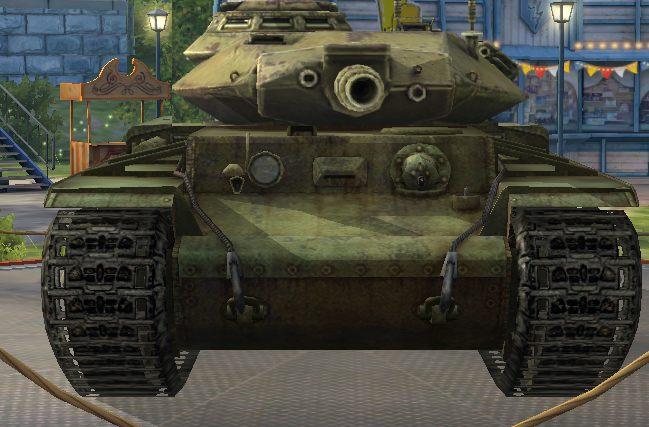 "T49 на 6 уровне с бронёй"