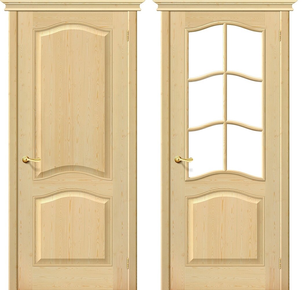двери из мдф или массива