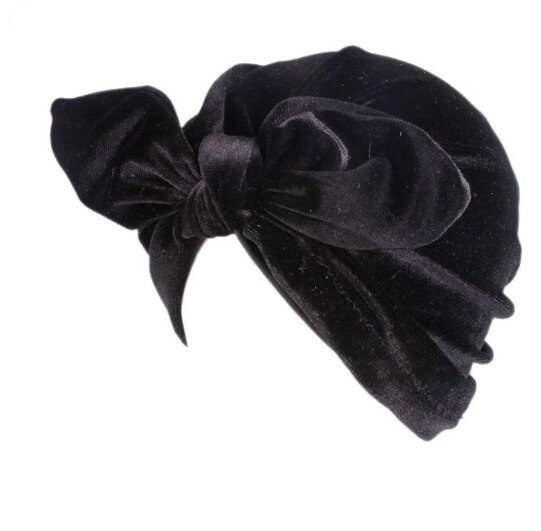 Бандана для волос женская с бантом