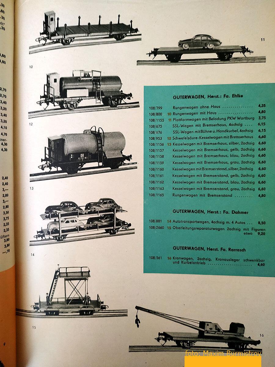 Всего одна страничка каталога, а сколько цимуса на ней – просто кладезь коллекционерский какой-та!