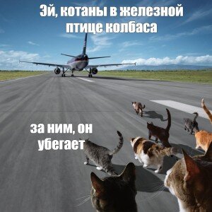 Он улетает!