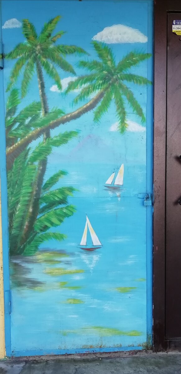 Море и как я его вижу))) Не была ни разу) Фото автора 