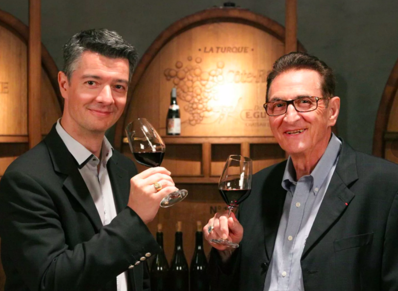 Филип Гигаль с сыном - виноделы которые вывели Долину Роны и Сира на уровень Бургундских вин.