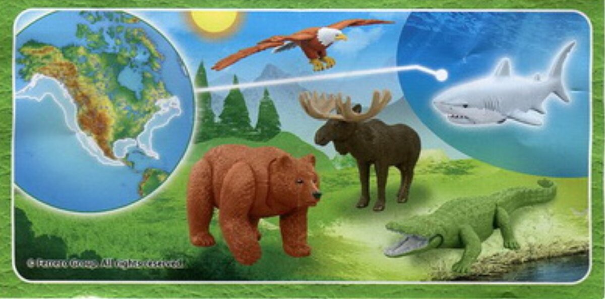 Вкладыш к игрушке из серии Natoons Maxi