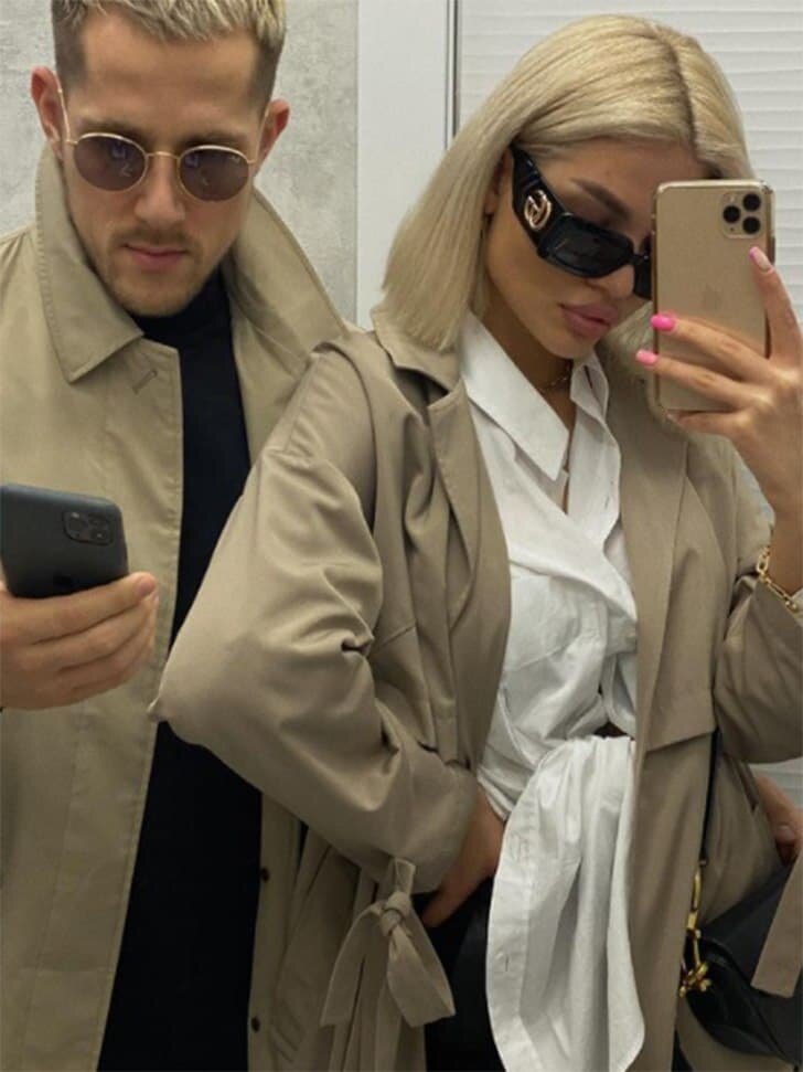 Федор Стрелков и беременная Анита Кобелева. Фото: instagram.com/strelkovfedor13/