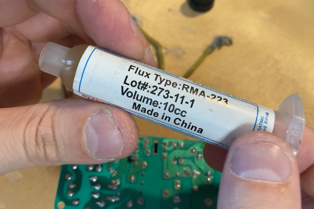 Флюс из Китая RMA 223.