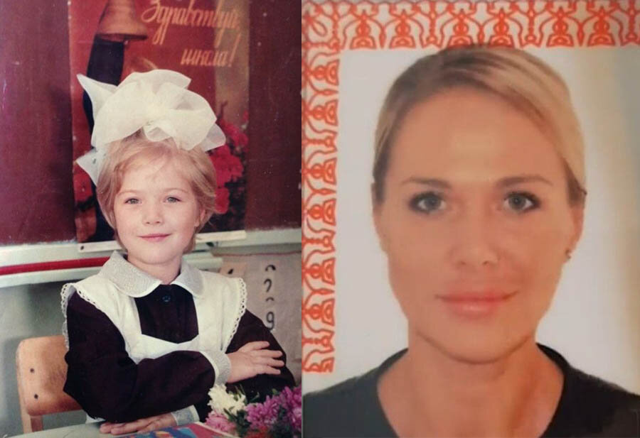 Мася Шпак в детстве