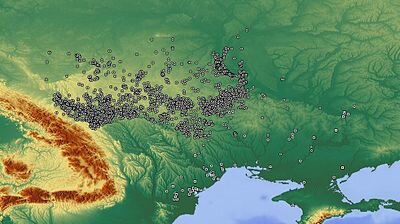 Археологические памятники трипольской культуры на территории Украины