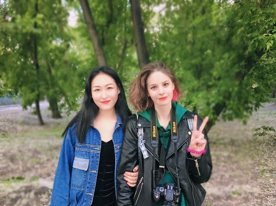 Чжо И Ян с мной, автором канала :)